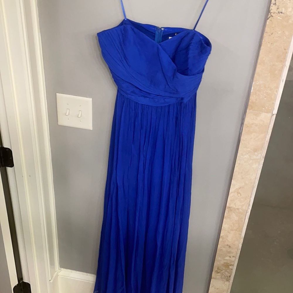 JCREW blue maxi dress